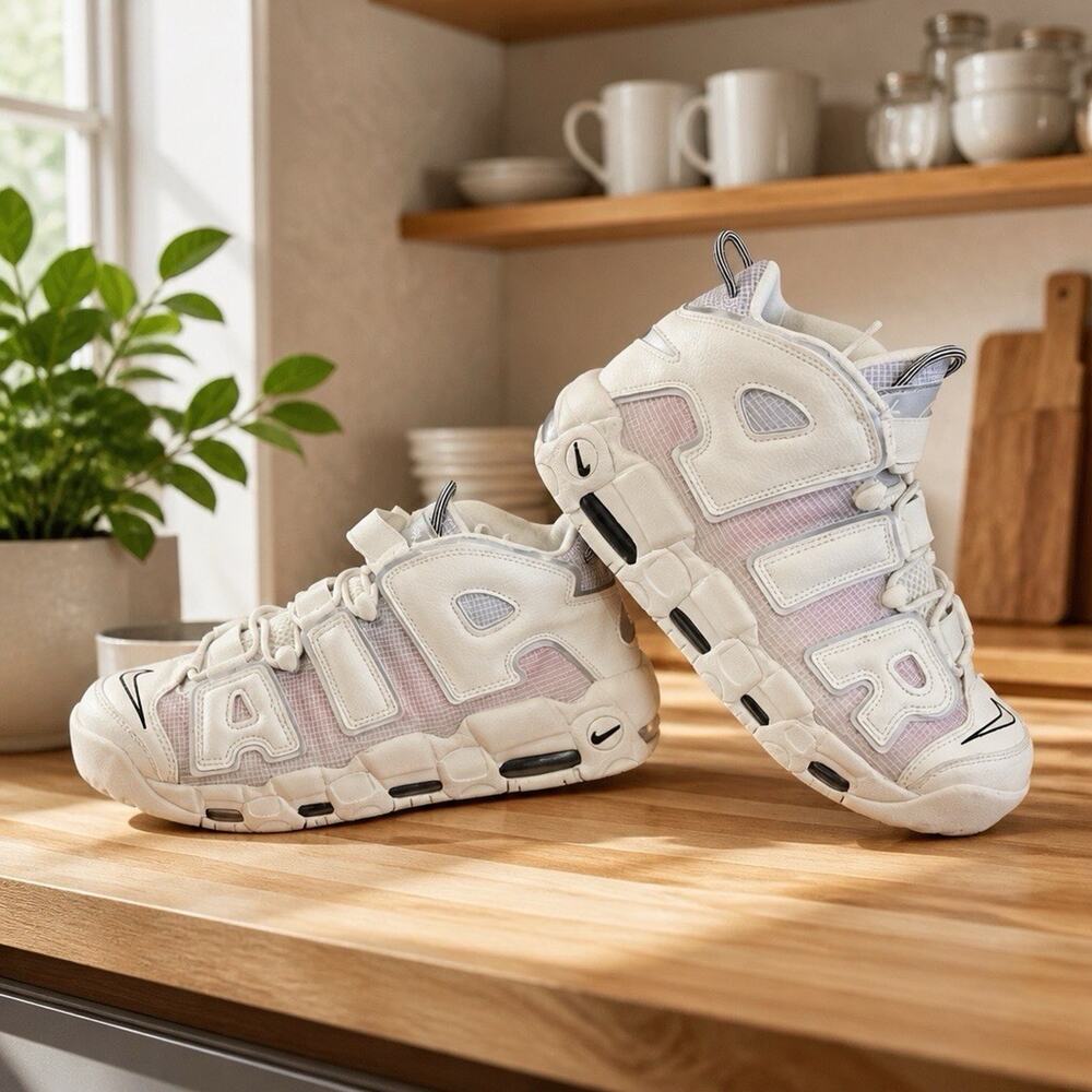 Nike Air More Uptempo '96 Men's Size 10 Sneakers Thank you, Wilson